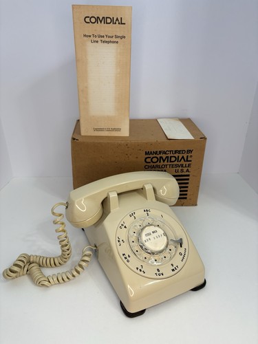 Vintage comdial telephone - vintage,