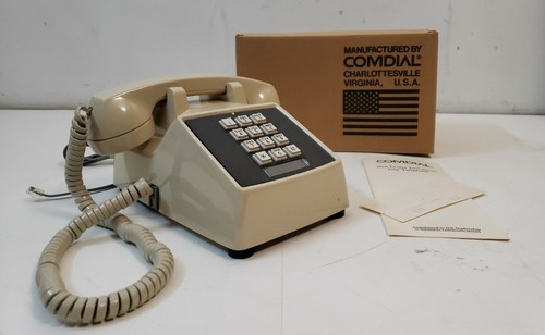 Comdial single line telephone - comdial,