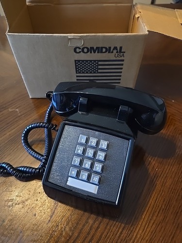 Vintage traditional desk phone - vintage,