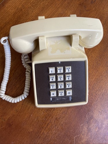 Vintage push button - push, landline